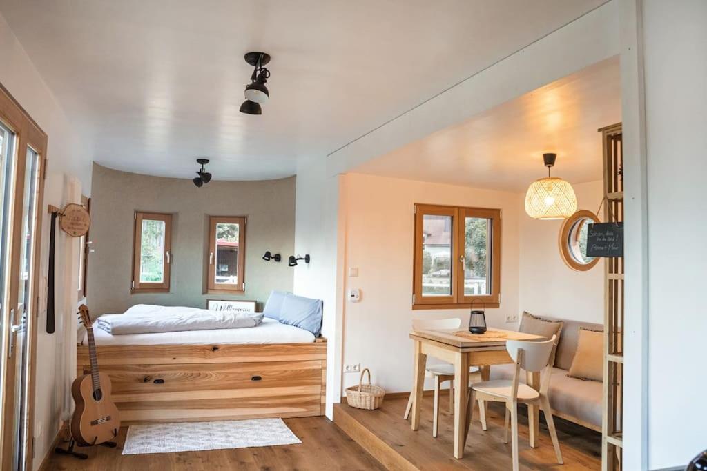 Wohnwagon Paul - Autarkie Erleben! - Tiny House Villa Oberschneiding Eksteriør billede