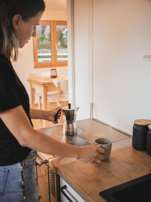 Wohnwagon Paul - Autarkie Erleben! - Tiny House Villa Oberschneiding Eksteriør billede