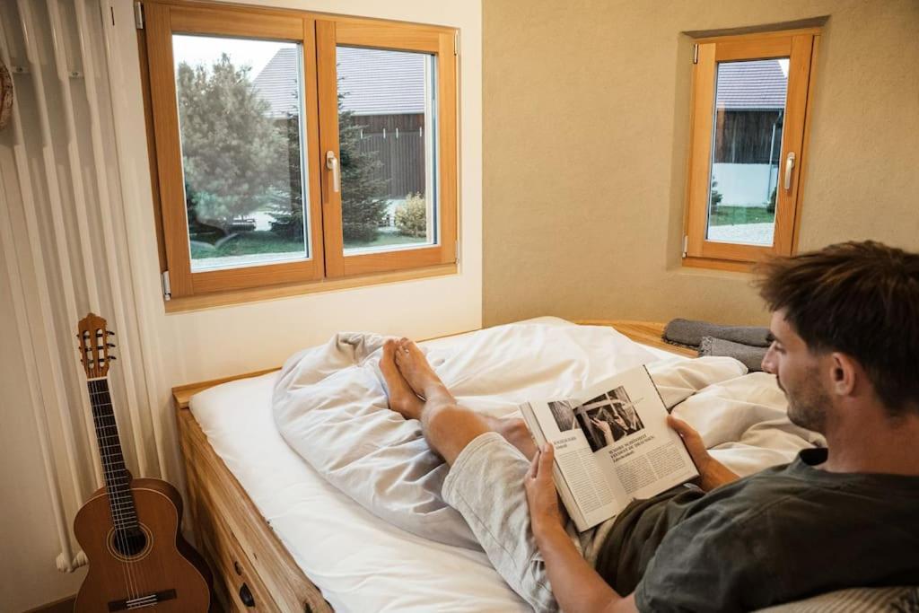 Wohnwagon Paul - Autarkie Erleben! - Tiny House Villa Oberschneiding Eksteriør billede