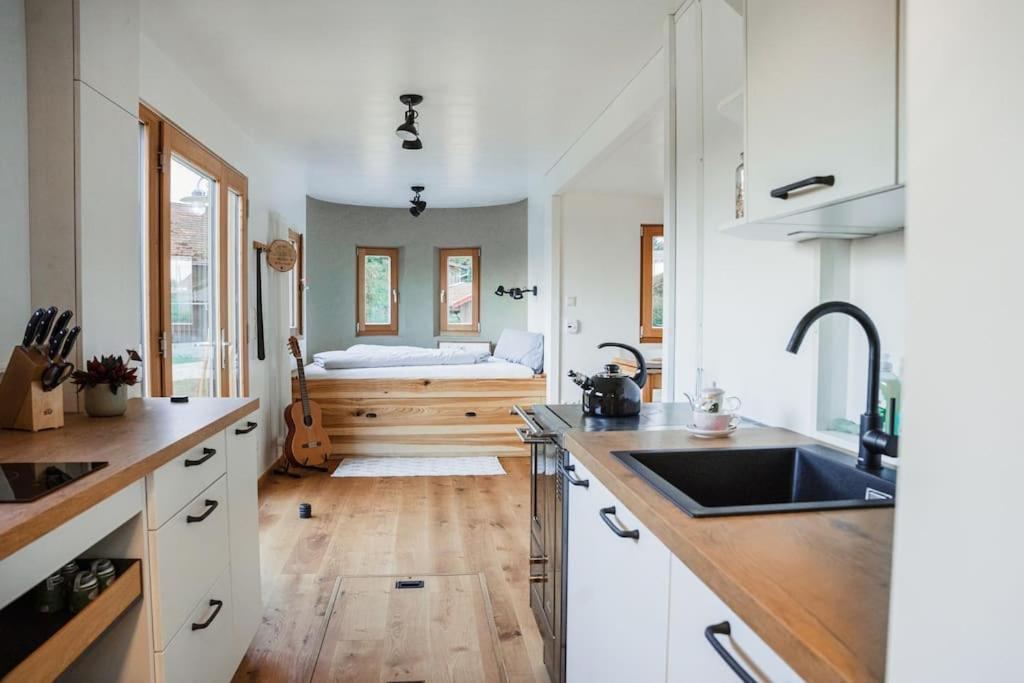 Wohnwagon Paul - Autarkie Erleben! - Tiny House Villa Oberschneiding Eksteriør billede